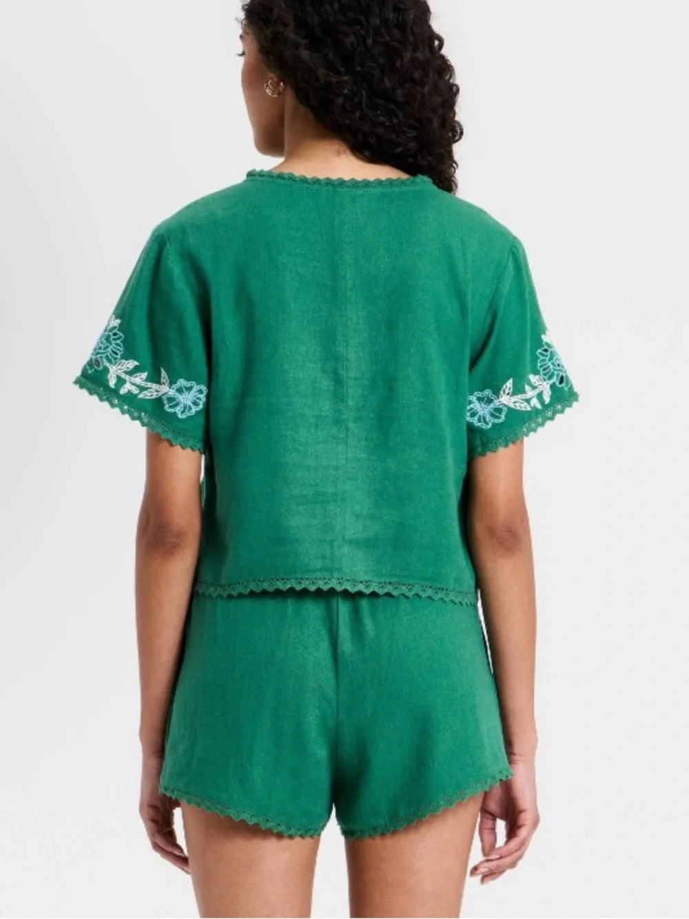 Green matching set
